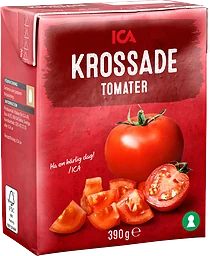 Krossade tomater 390 g ICA