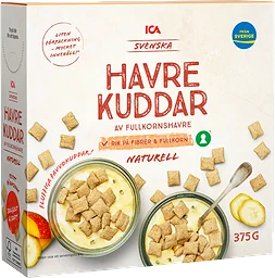 Svenska Havrekuddar 375g ICA