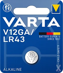 Batteri Alkaline Special V12GA/LR43 1p