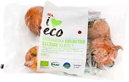 Gulbeta Påse 500g KRAV Klass 1 ICA I love eco