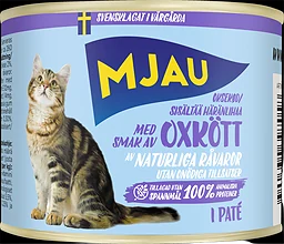 Oxkött Paté Kattmat Våt