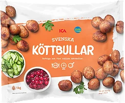 Köttbullar Svenska 1kg ICA
