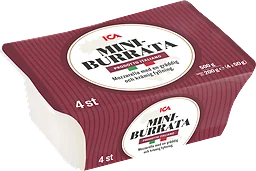 Mini Burrata 4-p 500g ICA