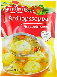 Bröllopssoppa 58g 4 port Podravka