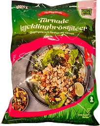 Kycklingbröstfiléer Tärnade Färdiggrillade 1kg Flevo Gold