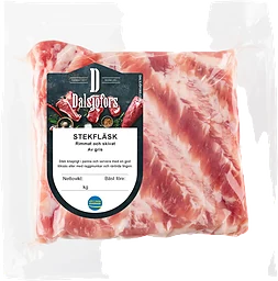 Rimmat stekfläsk ca 500g Dalsjöfors Kött