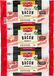 Bacon Skivat 3-pack 420g Scan