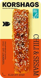 Laxfilé Färsk Varmrökt Chili & Sesam 125g Korshags