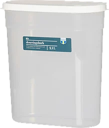 Doseringsburk Vit 2,1l 1-p ICA