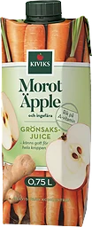 Grönsaksjuice Morot Äpple Ingefära 1l Kiviks