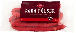 Röd Hot Dog pölser 375g Göl