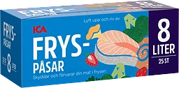 Fryspåsar 8l 25-p ICA