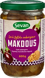 Makdous Små fyllda Auberginer 600g Sevan