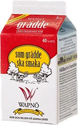 Grädde Wapnö 5dl Wapnö