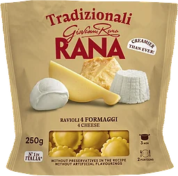 Färsk Pasta Ravioli 4 Ostar 250g Rana