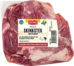 Skinkstek Färsk ca 1,1kg Scan