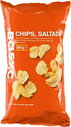 Chips Naturella 200g ICA Basic
