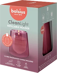 Glaslykta med Doftljus