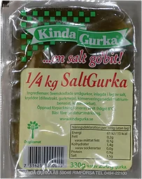 Saltgurka 330g Kinda Gurka