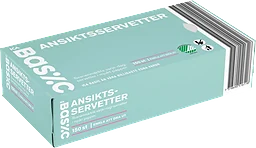 Ansiktsservetter 150-p ICA Basic