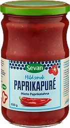 Paprikapuré Mild 650g Sevan