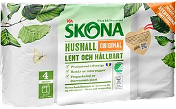 Hushållspapper Original 4-p ICA Skona