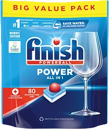 Disktabletter Power All in 1 80-p Finish
