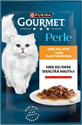 Kattmat Oxkött 85g Gourmet