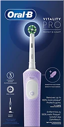 Eltandborste Vit Pro Lila Oral-B