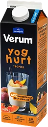 Yoghurt Tropisk Laktosfri 2,2% 1000g Verum