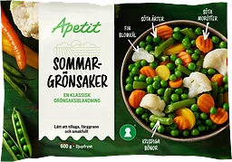Sommargrönsaker 600g Apetit