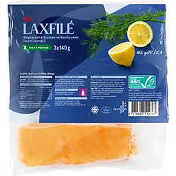 Laxfilé 3-pack