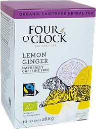 Te Citron Ingefära 28.8g Four O'Clock