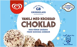 Gräddglass Krossad Choklad