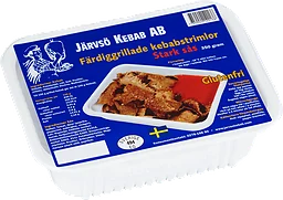 Kebab Stark Sås Färdiggrillad Fryst