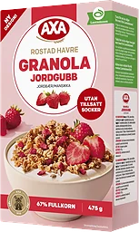 Granola Strawberry & Sunflower Seed 475g AXA
