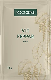 Vitpeppar Hel Påse