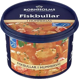 Fiskbullar i Hummersås