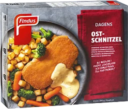 Ostschnitzel Måltid Fryst 390g Findus