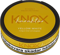 Knox Yellow White