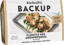 Fläskfilé Med Grönpepparsås 500g Kitchenwiz Backup