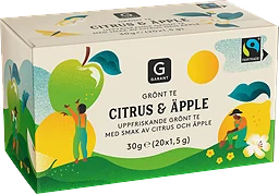 Citrus & Äpple Grönt Te