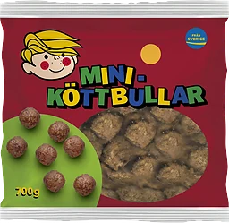 Miniköttbullar Stekta 700g Scan