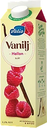 Vaniljyoghurt Hallon slät 2,1% 1000g Valio