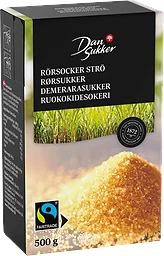 Rörsocker Strö 500g Fairtrade Dansukker
