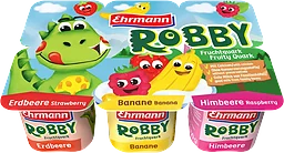 Fruktkvarg Jordgubb 2,5% 6-p 300g Robby
