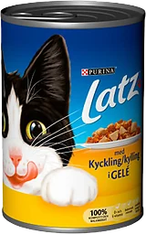 Kattmat Våt Kycklling 400g Latz