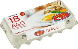 Ägg 18P Frigående Inomhus