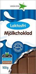 Mjölkchoklad Laktosfri 100g Greenstar