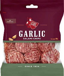 Garlic Salami Chips